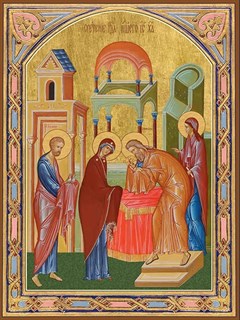 Икона Сретение Господне 23544