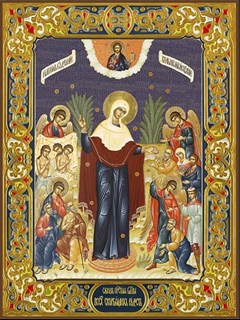 Икона Всех скорбящих Радость, икона Божией Матери 23578