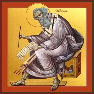 Икона Патрик (Патрикий) просветитель Ирландии равноапостольный 23581