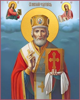 Икона Николай чудотворец, архиепископ Мир Ликийских, святитель 23801