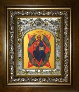 Икона Спас в Силах, в киоте 20х24 см 23857