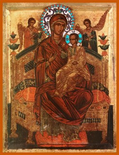 Икона Всецарица икона Божией Матери 23858