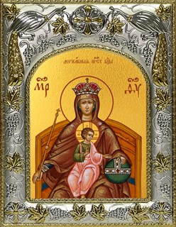 Икона Державная икона Божией Матери, 14х18 см 23873