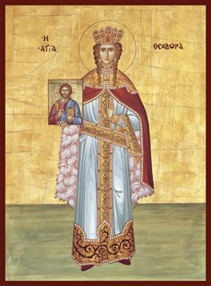 Икона Феодора Цареградская преподобная 23877