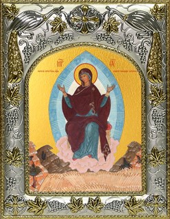 Икона Спорительница хлебов, икона Божией Матери, 14х18 см 23971