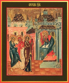 Икона Сретение Господне 23997