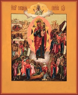 Икона Всех скорбящих Радость, икона Божией Матери 24026