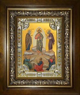 Икона Преображение Господне, в киоте 24х30 см 24179