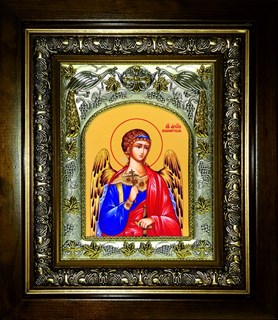 Икона Ангел Хранитель, в киоте 20х24 см 24184