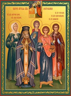 Икона Святые целители 24198