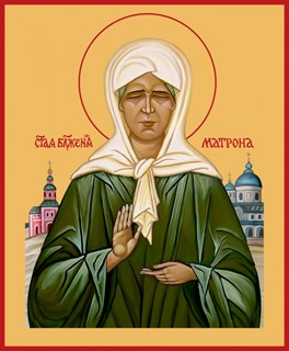 Икона Матрона Московская блаженная 24384