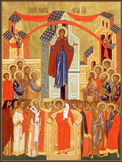 Икона Покров Пресвятой Богородицы 24407