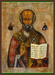 Икона Николай чудотворец, архиепископ Мир Ликийских, святитель 24409