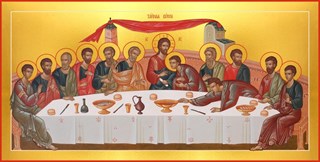 Икона Тайная Вечеря 24444