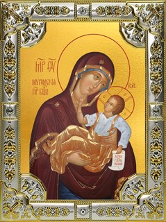 Икона Муромская икона Божией Матери, 18х24 см, со стразами 24471