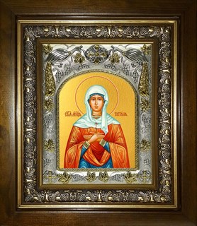 Икона Татьяна (Татиана) мученица, в киоте 20х24 см 24521