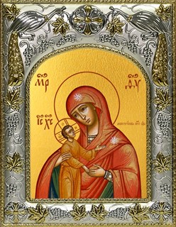 Икона Девпетерувская икона Божией Матери, 14х18 см 24540