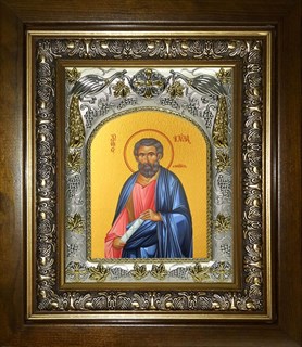 Икона Иуда, брат Господень, апостол, в киоте 20х24 см 24564
