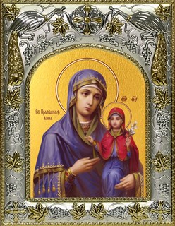 Икона Анна, мать Пресвятой Богородицы, 14х18 см 24664