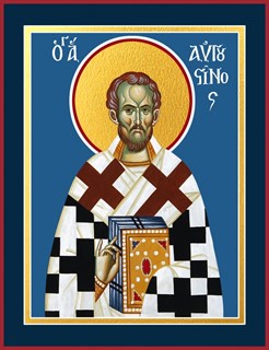 Икона Августин блаженный 24742