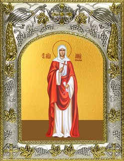 Икона Анна Готфская, 14х18 см 24811