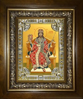 Икона Великий Архирей, в киоте 24х30 см 25000