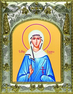 Икона Василисса Римская, 14х18 см 25003