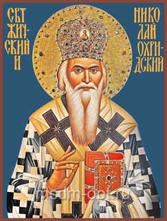 Икона Николай Сербский, святитель 25072