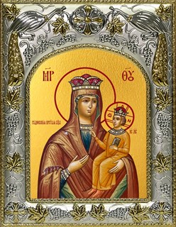 Икона Рудневская икона Божией Матери, 14х18 см 25136