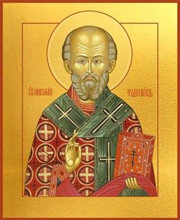Икона Николай чудотворец, архиепископ Мир Ликийских, святитель 25142