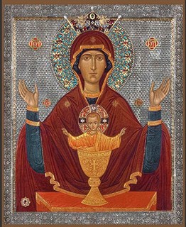 Неупиваемая чаша, икона Божией Матери 25169