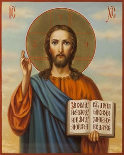 Икона рукописная Спаситель 25195