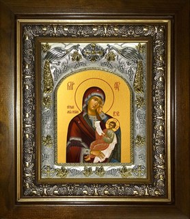 Икона Утоли мои печали, икона Божией Матери, в киоте 20х24 см 25220