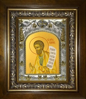 Икона Гедеон пророк, в киоте 20х24 см 25233
