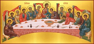 Икона Тайная Вечеря 25245