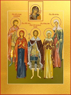 Икона Собор святых 25250