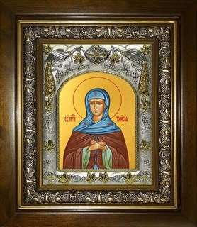 Икона Таисия Египетская преподобная, в киоте 20х24 см 25279