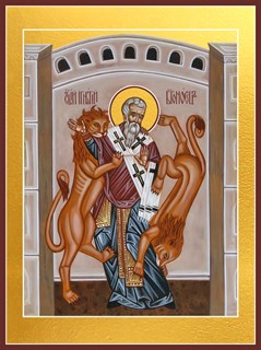 Икона Игнатий Богоносец Антиохийский, епископ, священномученик 25301