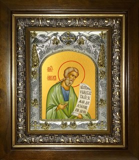 Икона Иаков (Яков), брат Господень, апостол, в киоте 20х24 см 25534