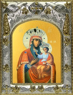 Икона Черниговская икона Божией Матери, 14х18 см 25556