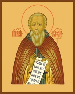 Икона Александр Свирский преподобный 25637