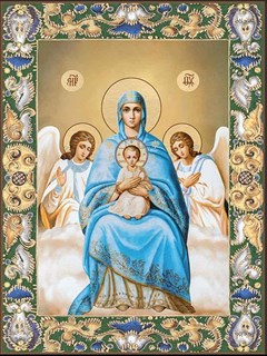 Икона Всецарица икона Божией Матери 25652