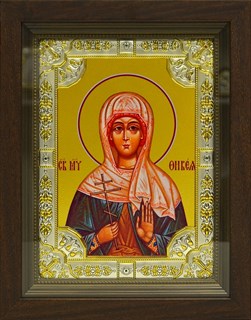 Икона Фивея, в киоте 24х30 см 25695