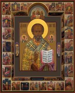 Икона Николай чудотворец, архиепископ Мир Ликийских, святитель 25731