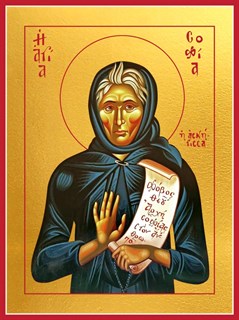 Икона София (Хотокуриду), преподобная 25757