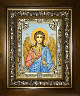 Икона Ангел Хранитель, в киоте 24х30 см 25859