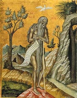 Икона Онуфрий Великий преподобный 25878