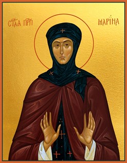 Икона Марина Берийская (Македонская), преподобная 25909