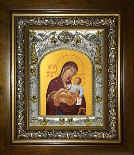 Икона Муромская икона Божией Матери, в киоте 20х24 см 25952