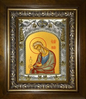 Икона Исаия пророк, в киоте 20х24 см 25976